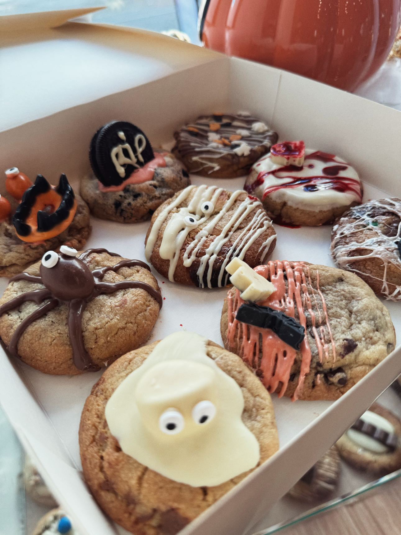 Mini cookies d'Haloween